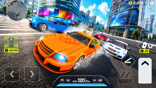 Car Driving Traffic Race screenshot 11