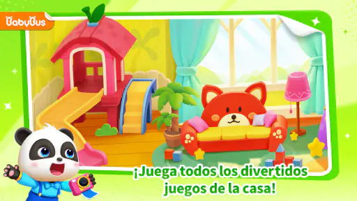 Casa de Juegos del Panda Bebé screenshot 1