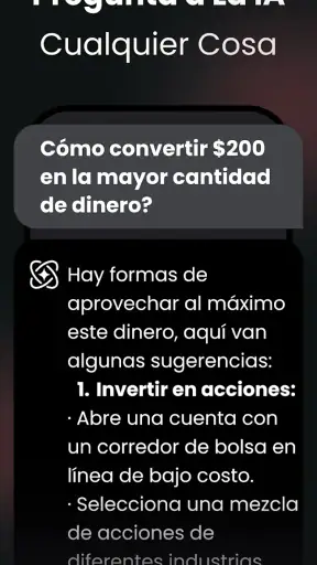 Chat AI: IA en Español screenshot 2