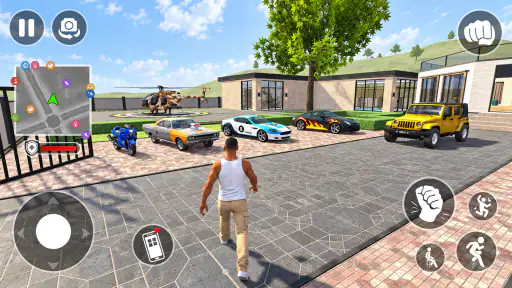 City Gangster Bike Driving 3D screenshot 11
