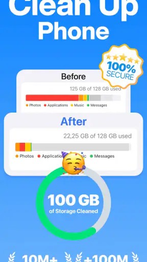 Clean Up Phone Storage: CleanX screenshot 1