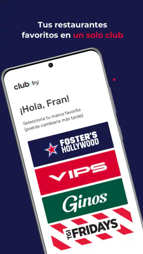 Club·by - Foster's Hollywood screenshot 10