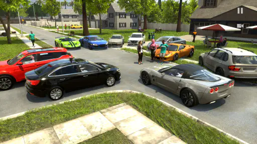 Coche Conducción Juegos línea screenshot 11