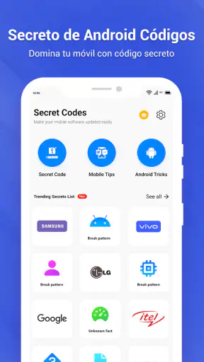Código secreto para Android screenshot 2