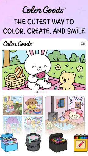 Colorir Goods! Livro de pintar screenshot 5
