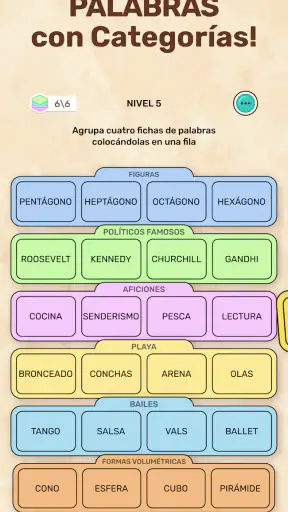 Connect Word Juego de Palabras screenshot 2