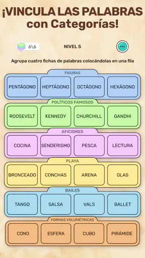 Connect Word Juego de Palabras screenshot 7