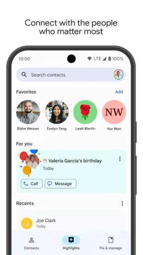 Contactos screenshot 5