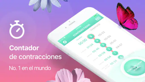Contador de contracciones 9m screenshot 1