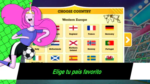 Copa Toon-Juego de fútbol screenshot 10