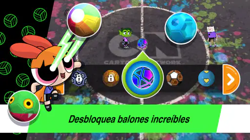 Copa Toon-Juego de fútbol screenshot 3