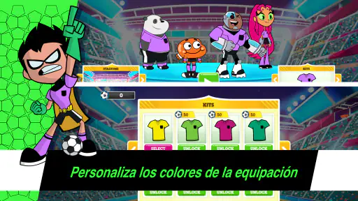 Copa Toon-Juego de fútbol screenshot 4