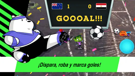 Copa Toon-Juego de fútbol screenshot 5