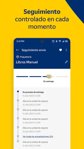 Correos: Envío y seguimiento screenshot 5