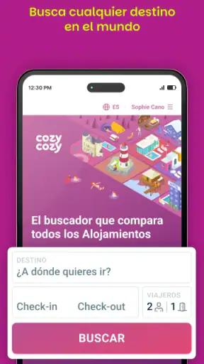 Cozycozy: Dónde Quedarte screenshot 1