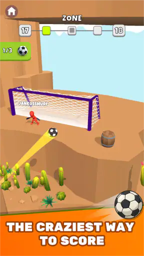 Crazy Kick! Fun Football game screenshot 8