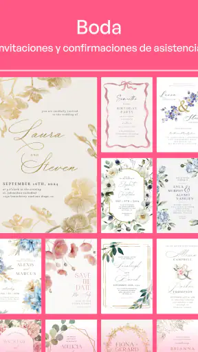 Crea Tarjetas de Invitación screenshot 10