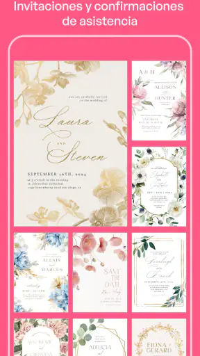 Crea Tarjetas de Invitación screenshot 2