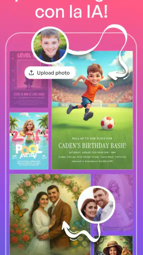 Crea Tarjetas de Invitación screenshot 5