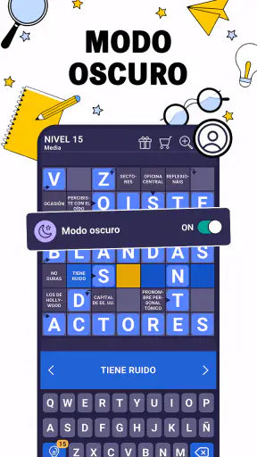 Crucigrama Pro - Autodefinido screenshot 11
