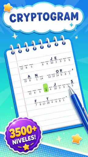 Cryptogram: Juego de Palabras screenshot 1