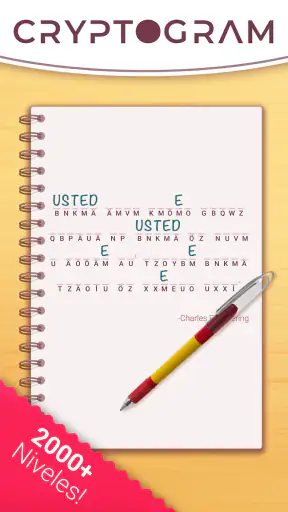 Cryptogram: Palabras Cruzadas! screenshot 1