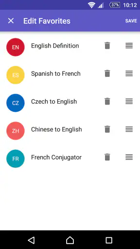 Diccionario ingles WordRef screenshot 6
