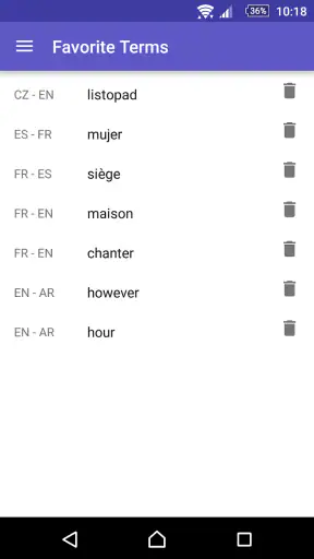Diccionario ingles WordRef screenshot 7