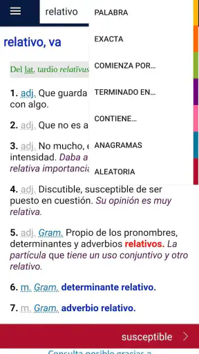 Diccionario RAE y ASALE (DLE) screenshot 4