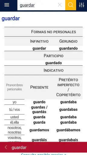 Diccionario RAE y ASALE (DLE) screenshot 5