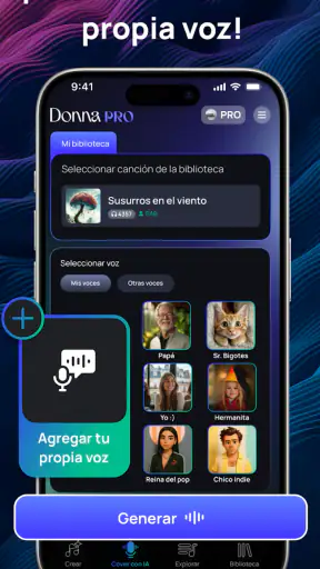 Donna IA Generador de Música screenshot 3