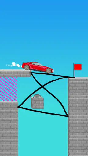 Draw Bridge Puzzle: Brain Game screenshot 8