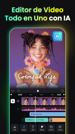 Editor de Video IA - ShotCut screenshot 1
