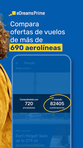 eDreams: Vuelos y Hoteles screenshot 3