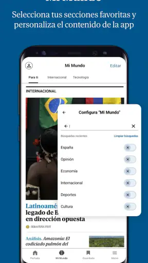 El Mundo - Diario líder online screenshot 3