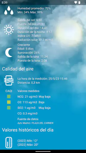 El Tiempo España XL PRO screenshot 9