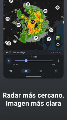 RainViewer: Radar de Lluvia screenshot 4