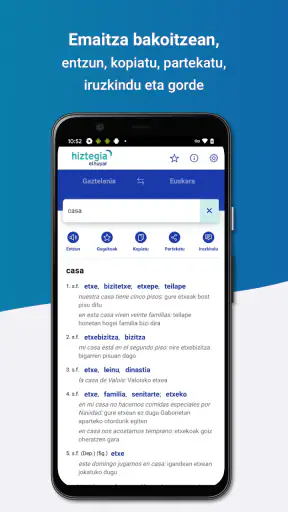Elhuyar hiztegia screenshot 3