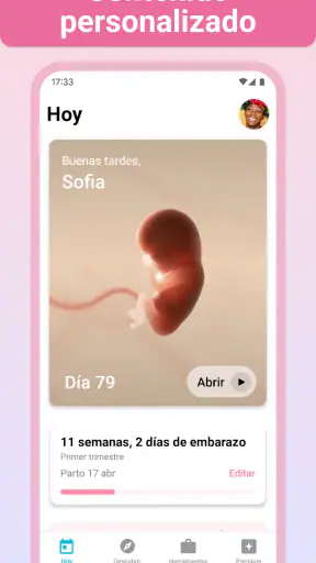 Embarazo + App Semana a Semana screenshot 1