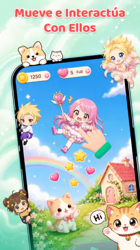 Emojis Batería & Shimeji Anime screenshot 4