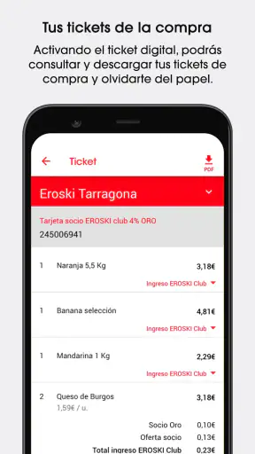 EROSKI Supermercados screenshot 5