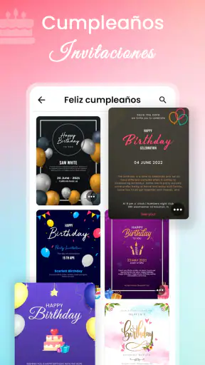 fabricante de tarjetas screenshot 8