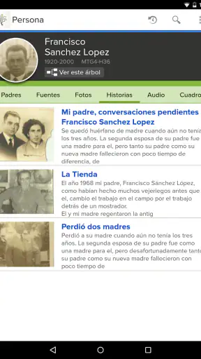 FamilySearch - Árbol screenshot 11