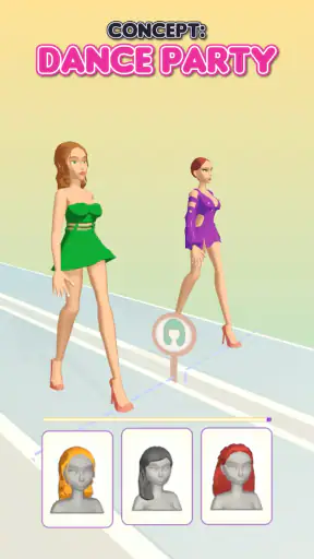 Fashion Battle juego de vestir screenshot 2