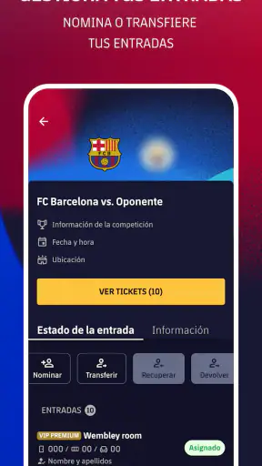 FC Barcelona Tickets screenshot 10