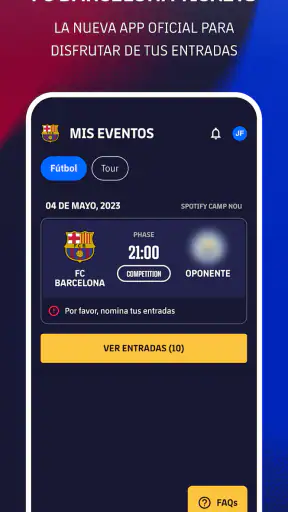 FC Barcelona Tickets screenshot 7