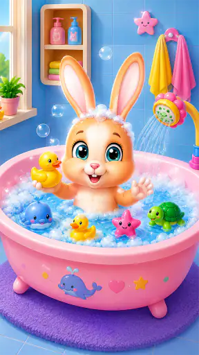 Fiesta de conejitos para bebés screenshot 8