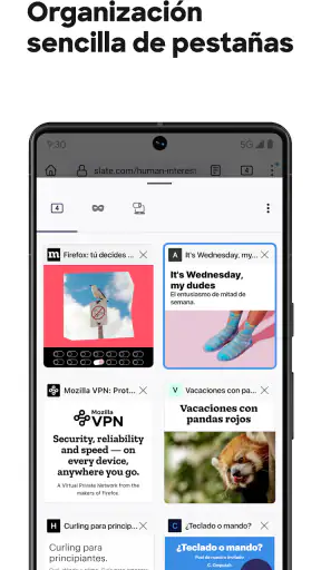 Firefox: navegador privado screenshot 5