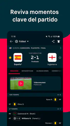 Flashscore: Resultados en vivo screenshot 7
