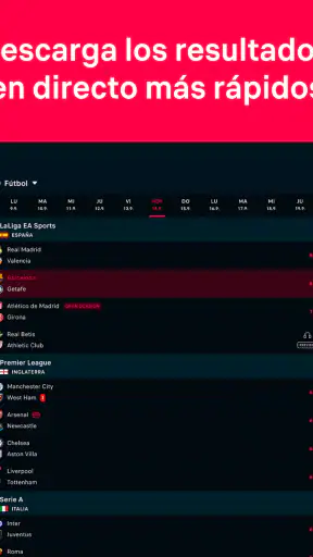 Flashscore: Resultados en vivo screenshot 9